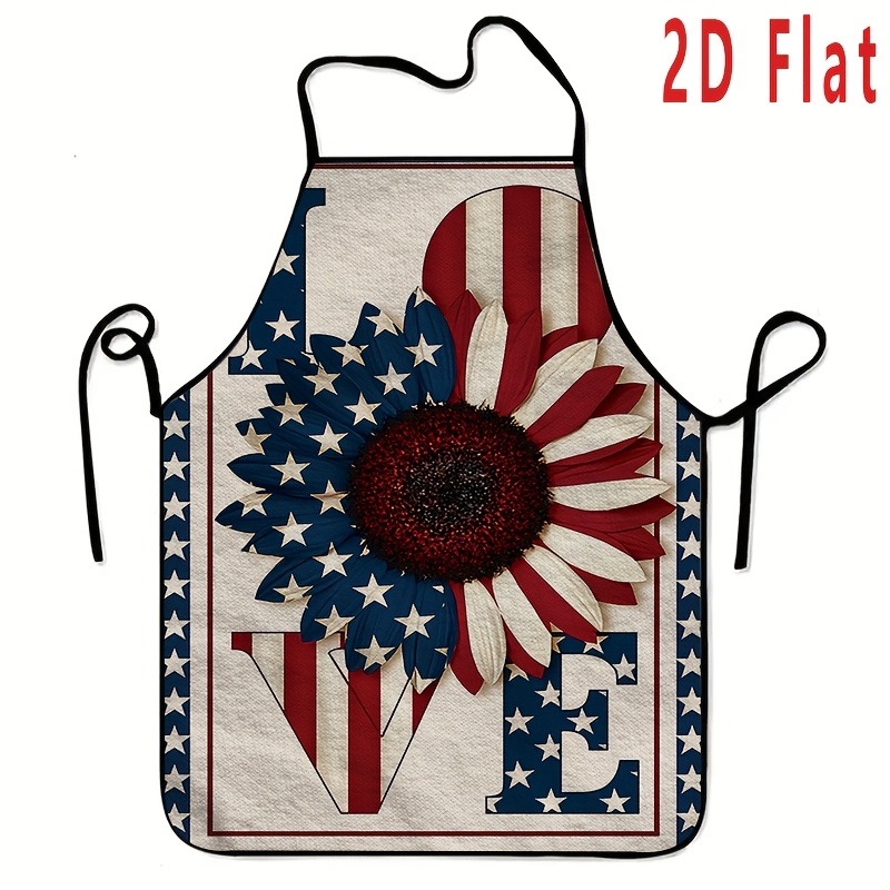Home Cooking Chef - 1 piece patriotic sunflower 