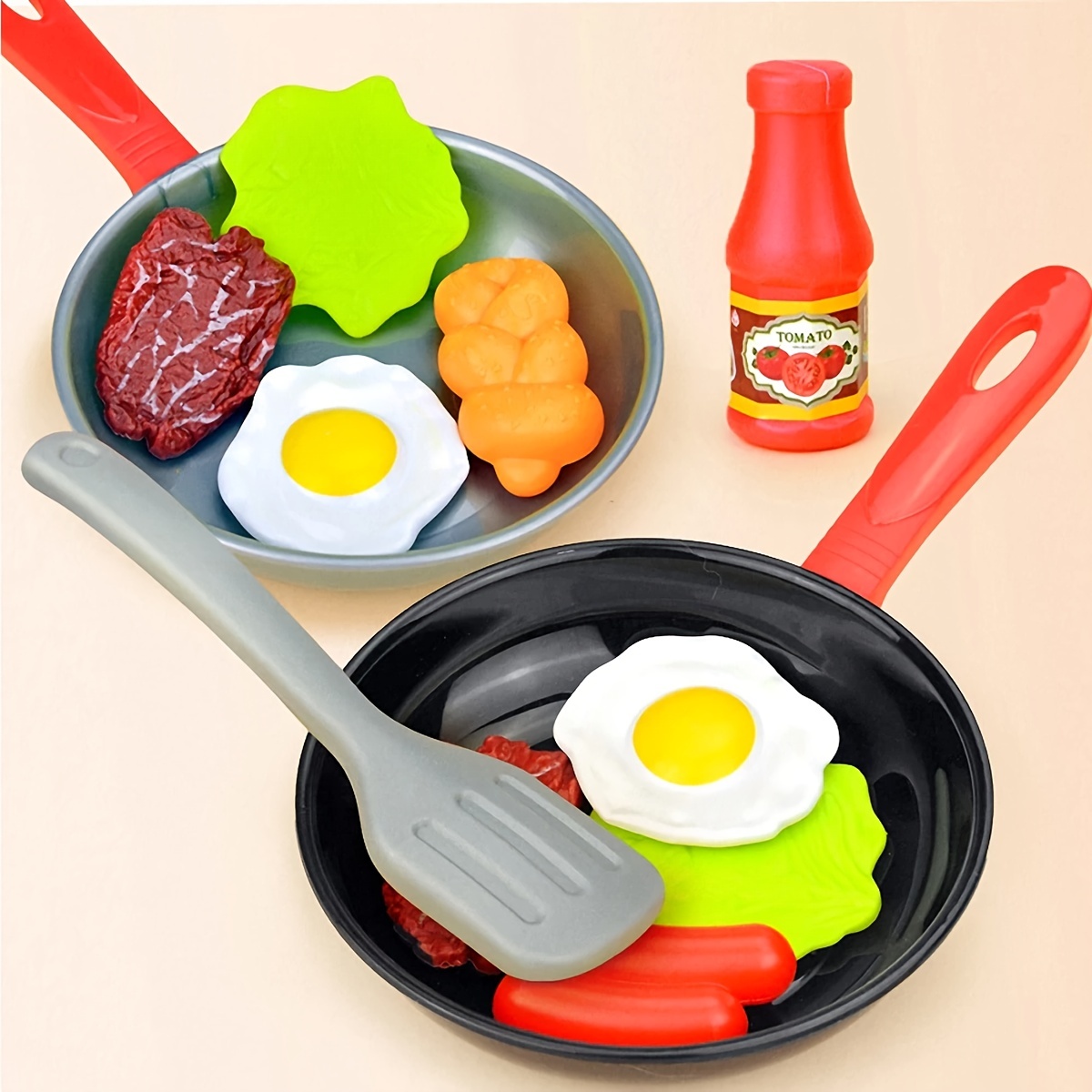 Home Cooking Game - 8PCS Children Kitchen Food Toys Simulation