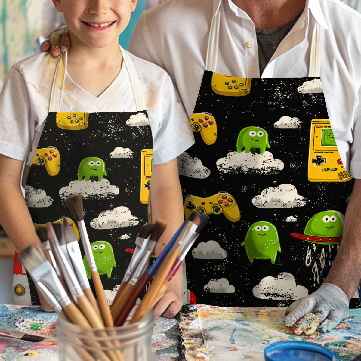 Home Cooking Game - Playful Game Console & Cartoon Monster