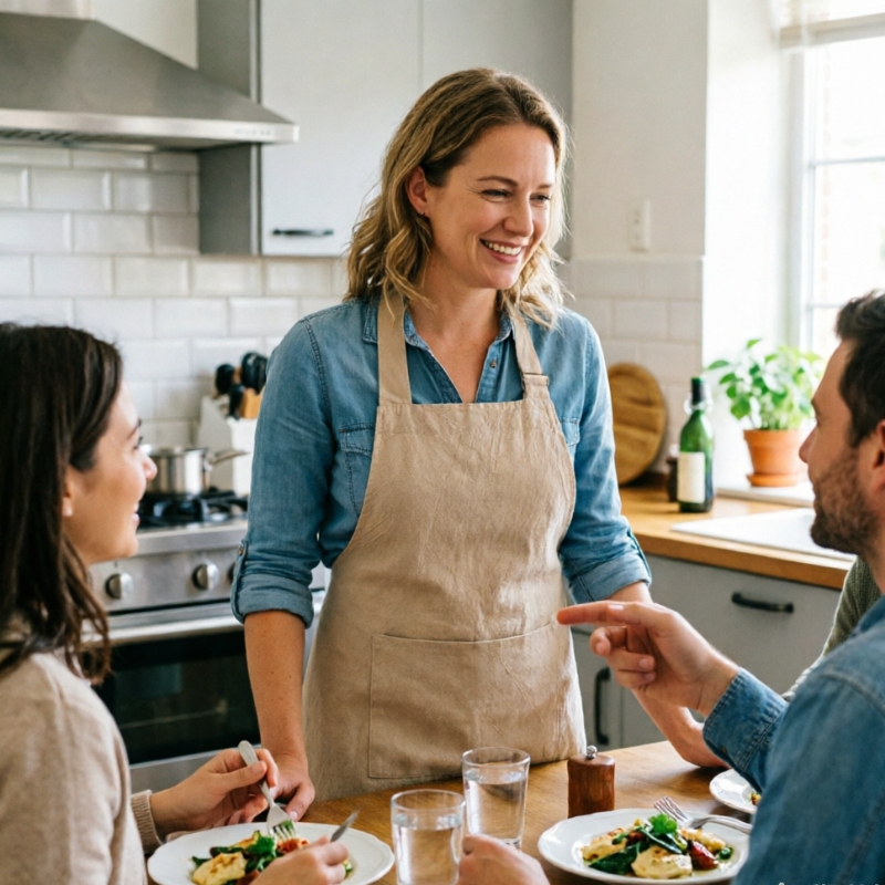 Japanese Kitchen Apron, Home D - Home Cooking Chef recensione e prezzo