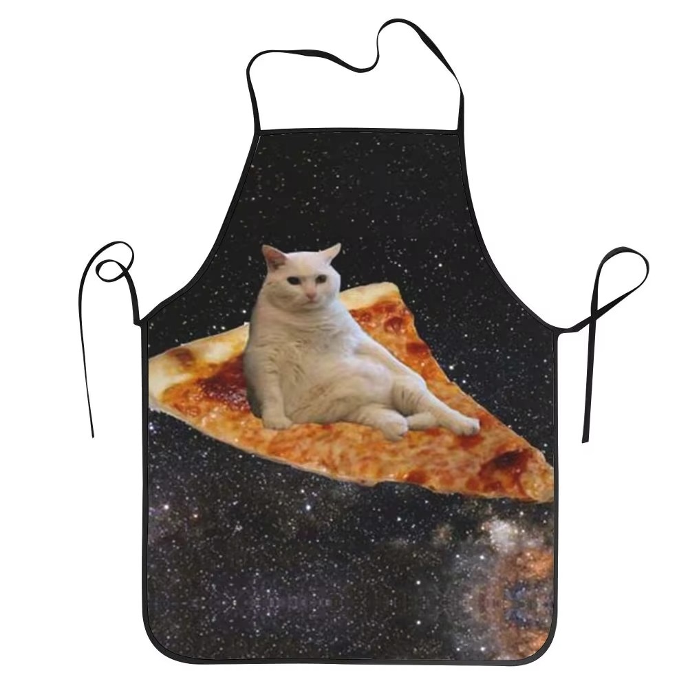 1PC Unisex Space Pizza Cat Apr - Home Cooking Chef recensione e prezzo