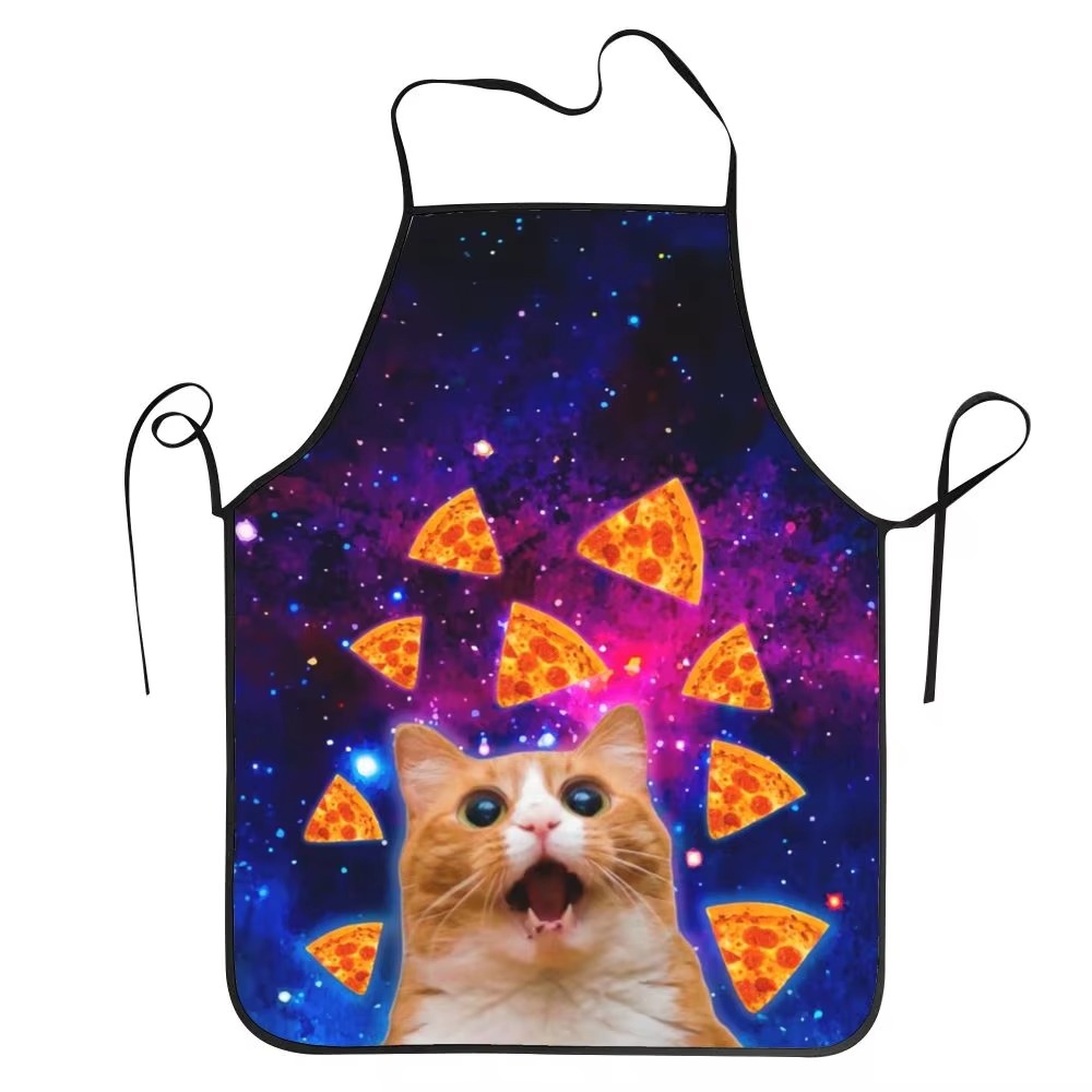 1PC Unisex Space Pizza Cat Apr - Home Cooking Chef recensione e prezzo