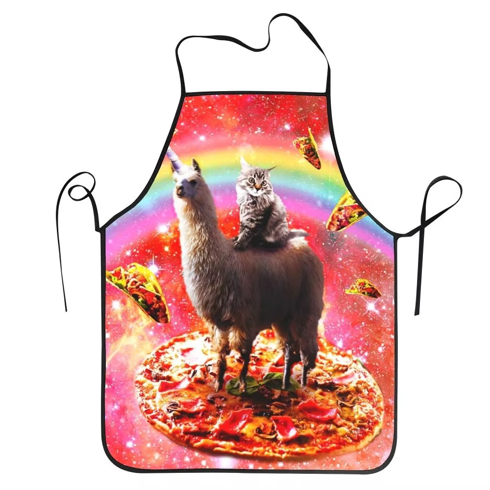1PC Unisex Space Pizza Cat Apr - Home Cooking Chef recensione e prezzo