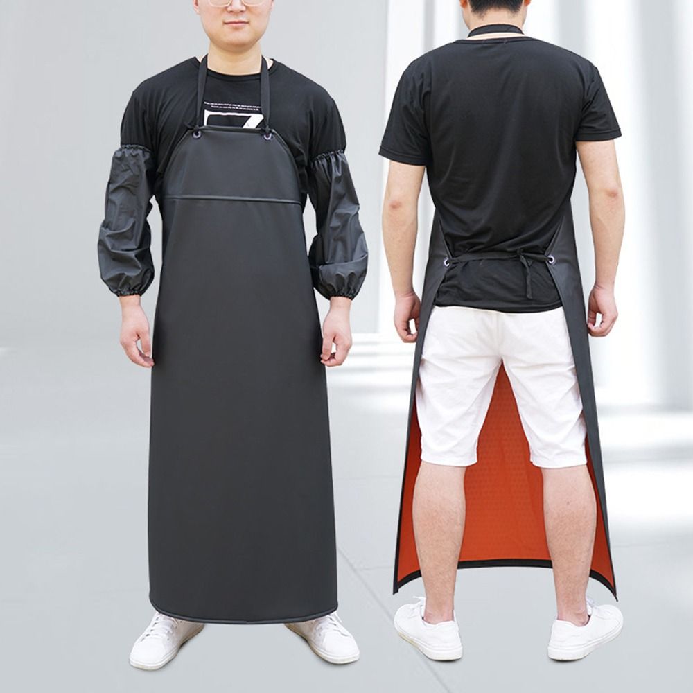 Soft PU Leather Kitchen Apron  - Home Cooking Chef recensione e prezzo