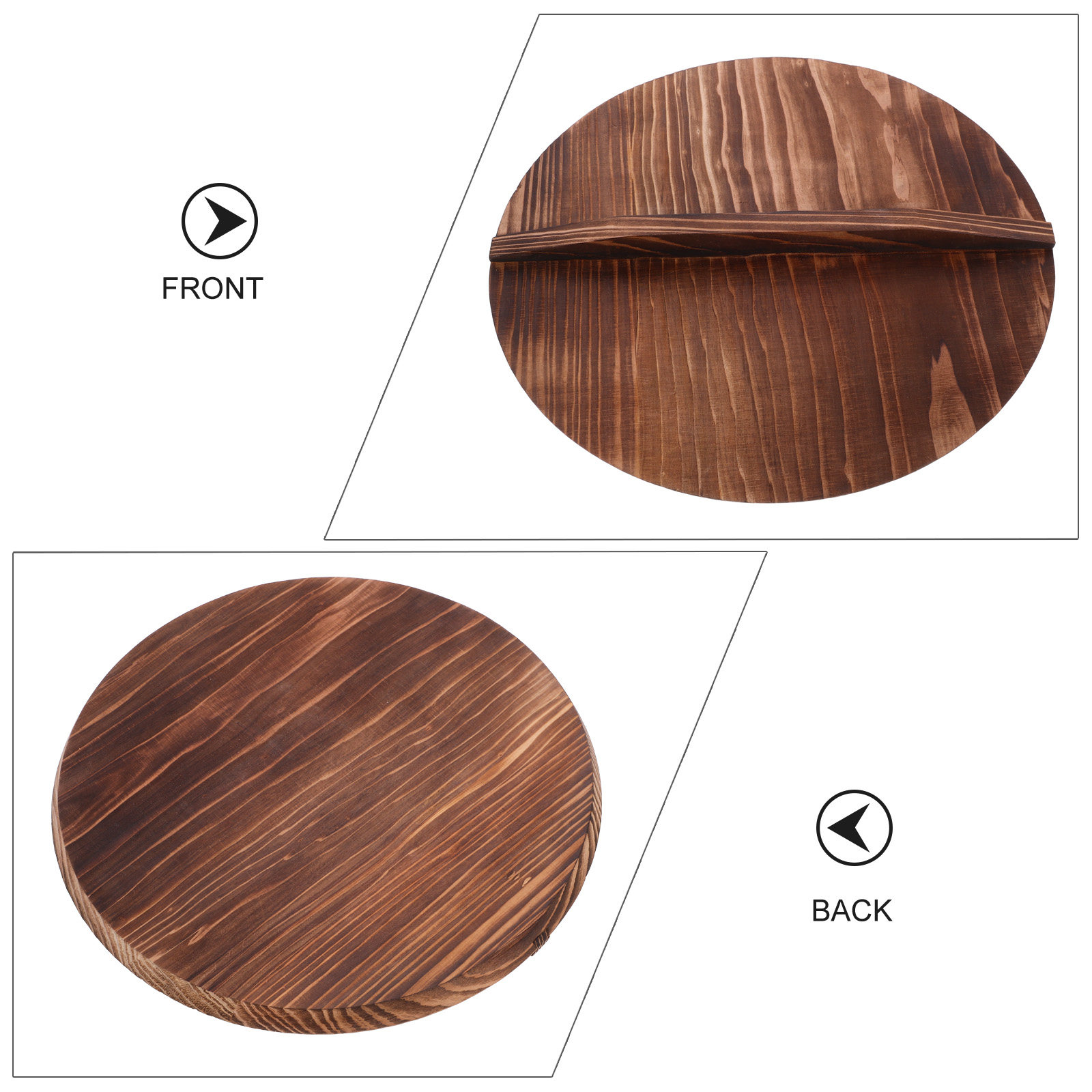 1Pcs Protective Pot Cover Wood - Home Cooking Classes recensione e prezzo