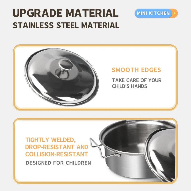Stainless Steel Kids Kitchen T - Paella Pan Steel recensione e prezzo