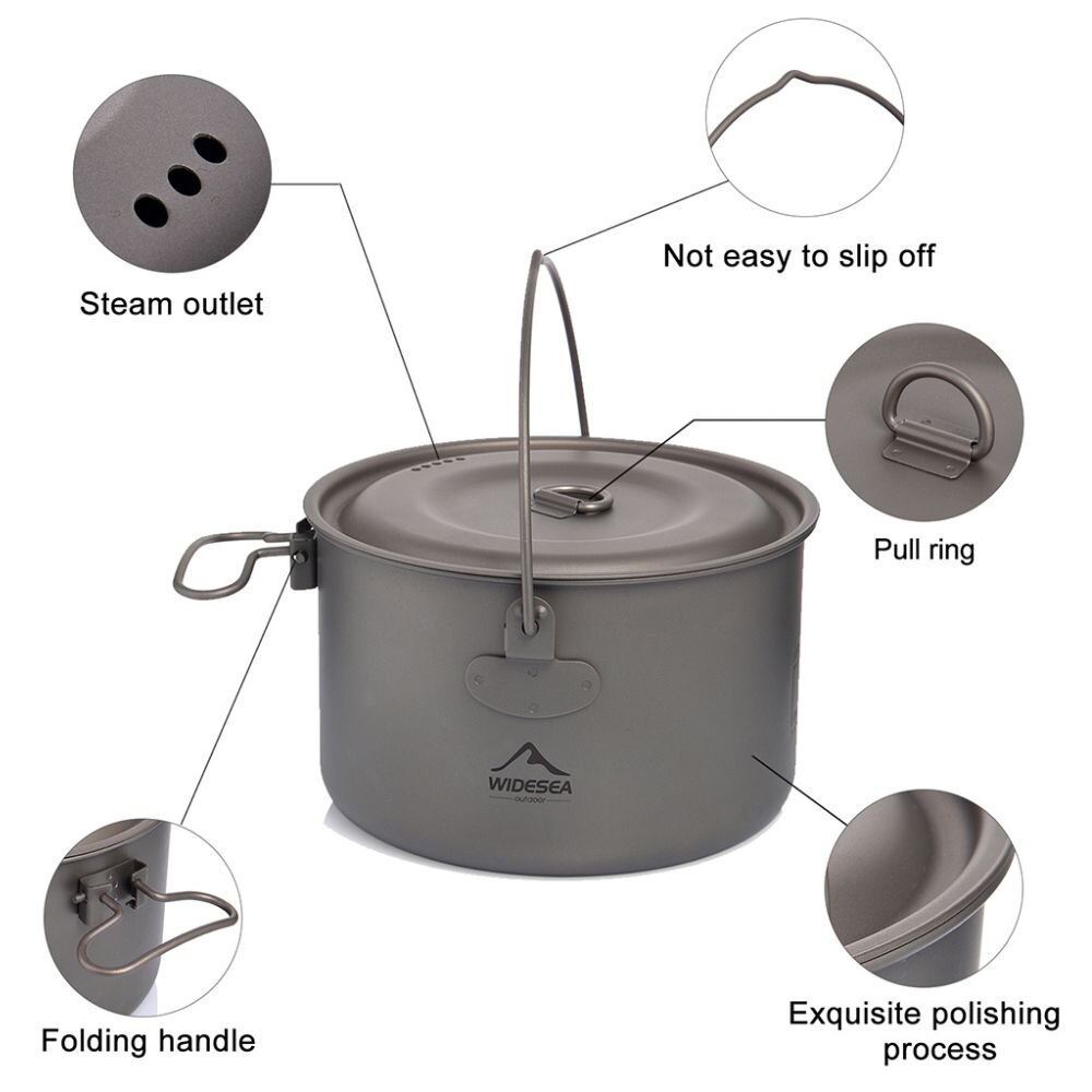 Widesea Camping Tableware Tita - Paella Pan Steel recensione e prezzo