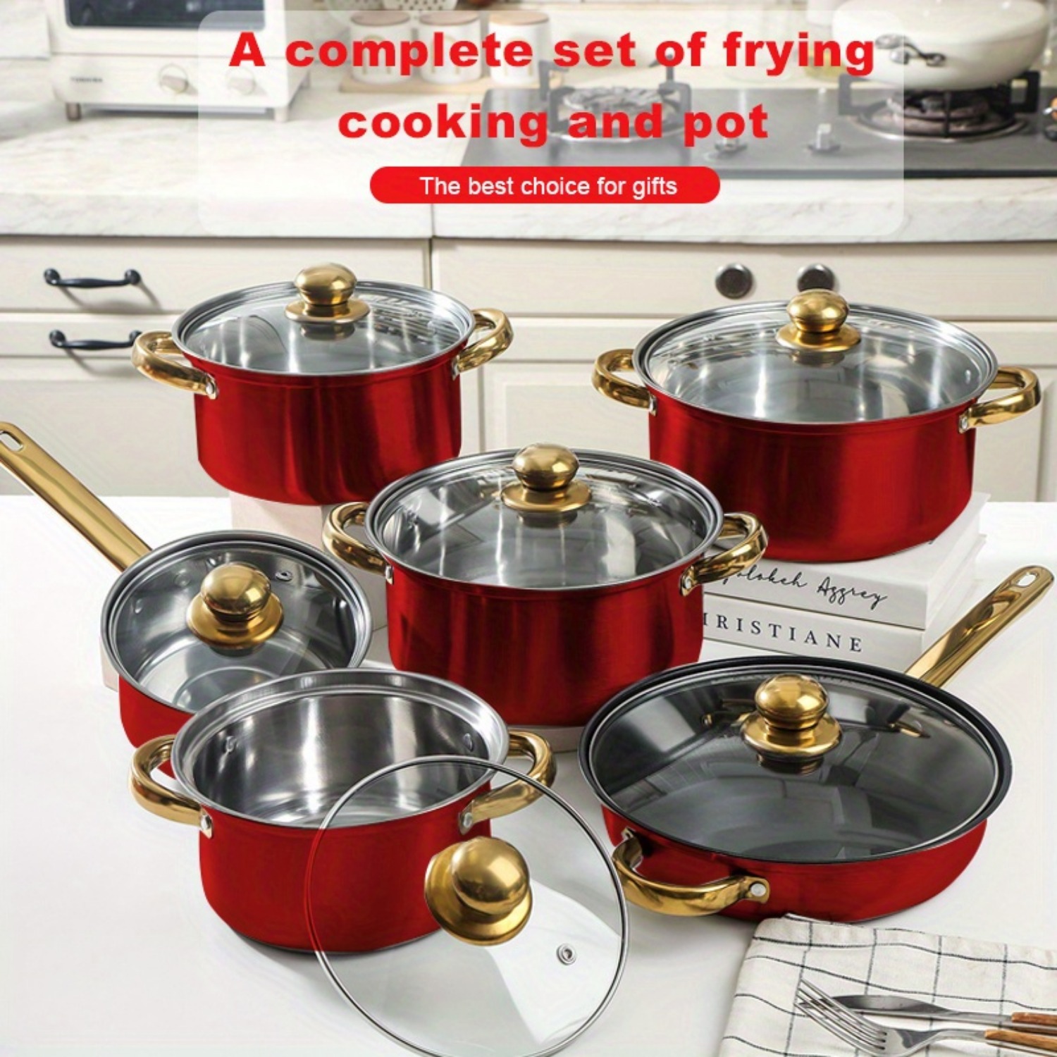 12pcs Stainless Steel Kitchenw - Paella Pan Steel recensione e prezzo