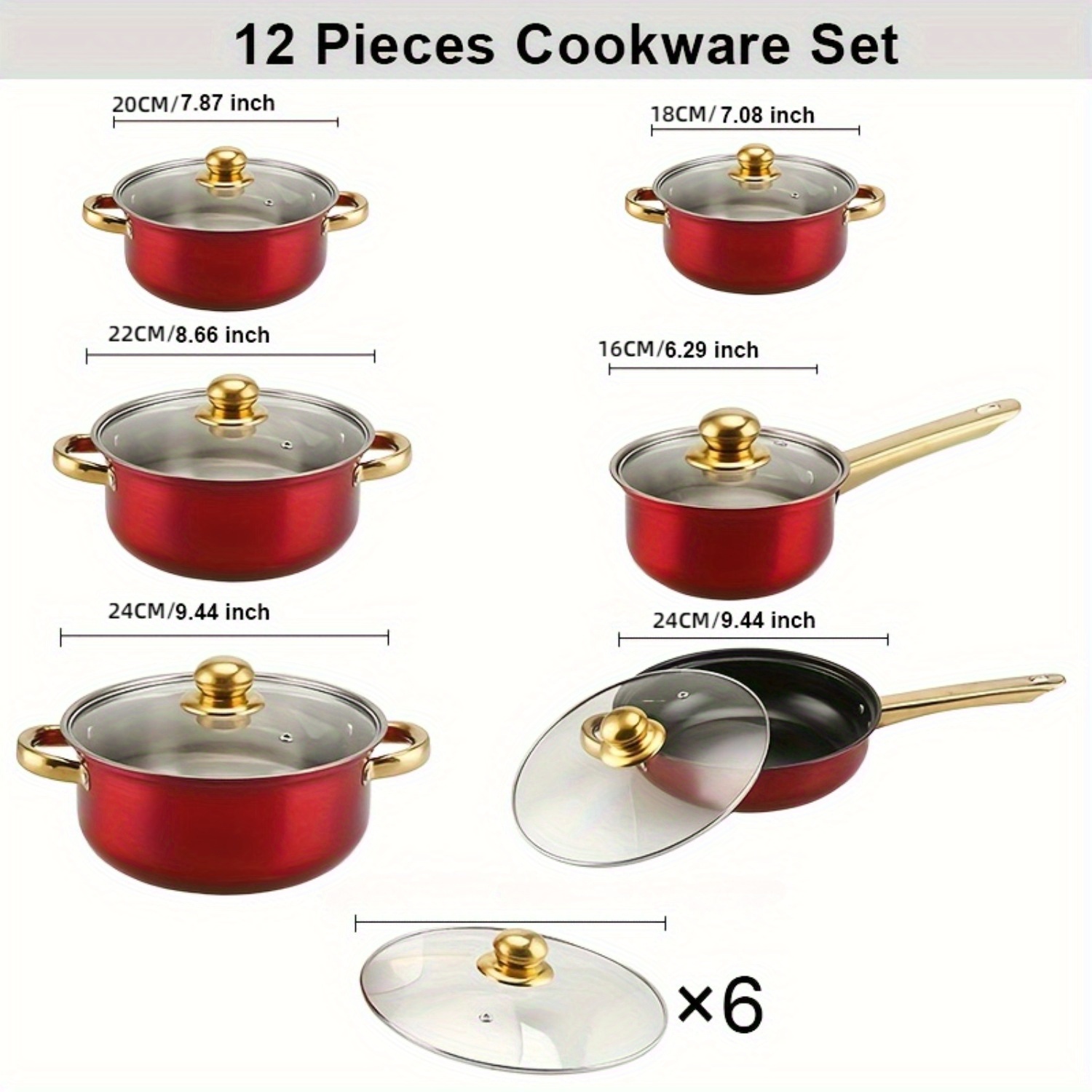 12pcs Stainless Steel Kitchenw - Paella Pan Steel recensione e prezzo