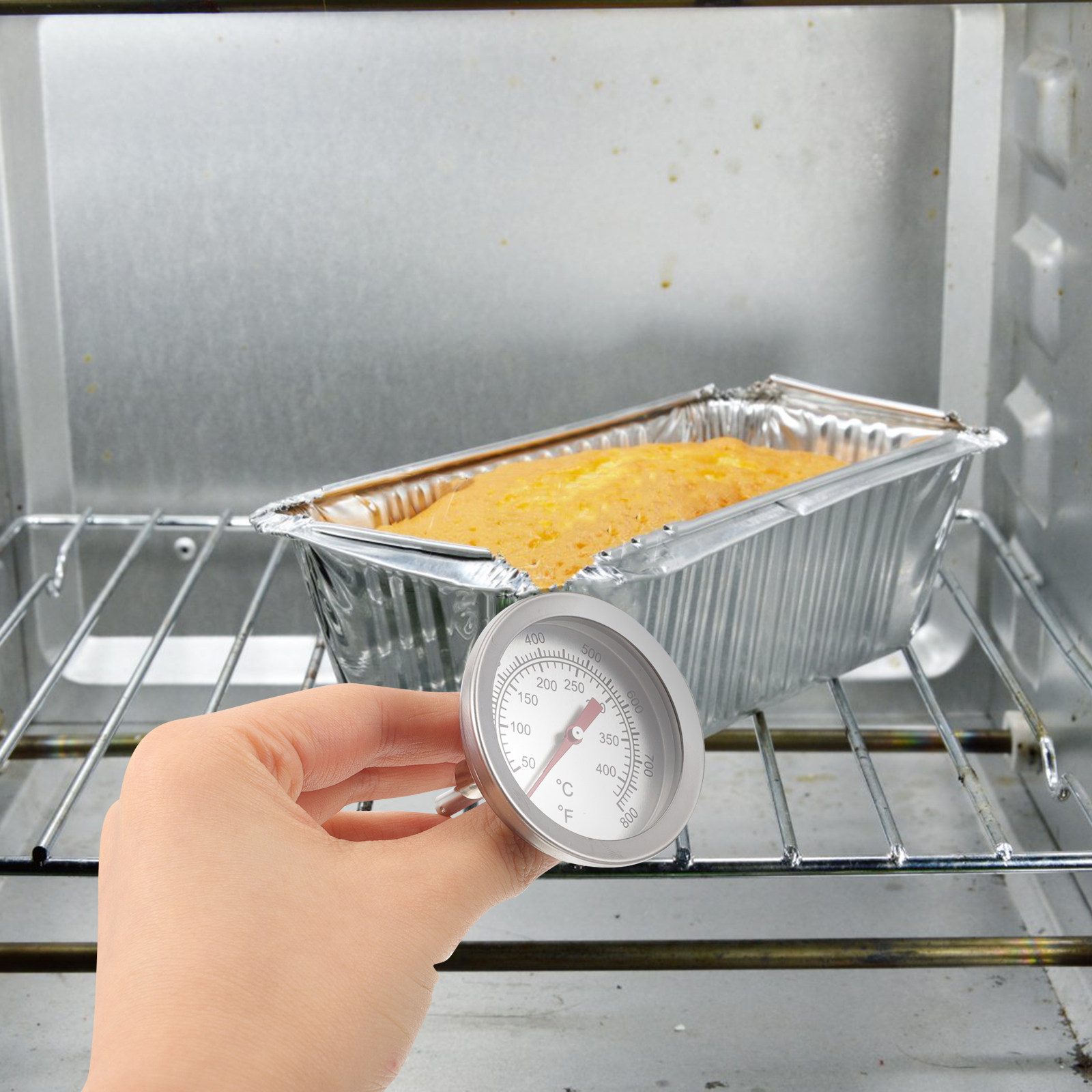 Large Dial Oven Thermometer St - Home Cooking Usa recensione e prezzo