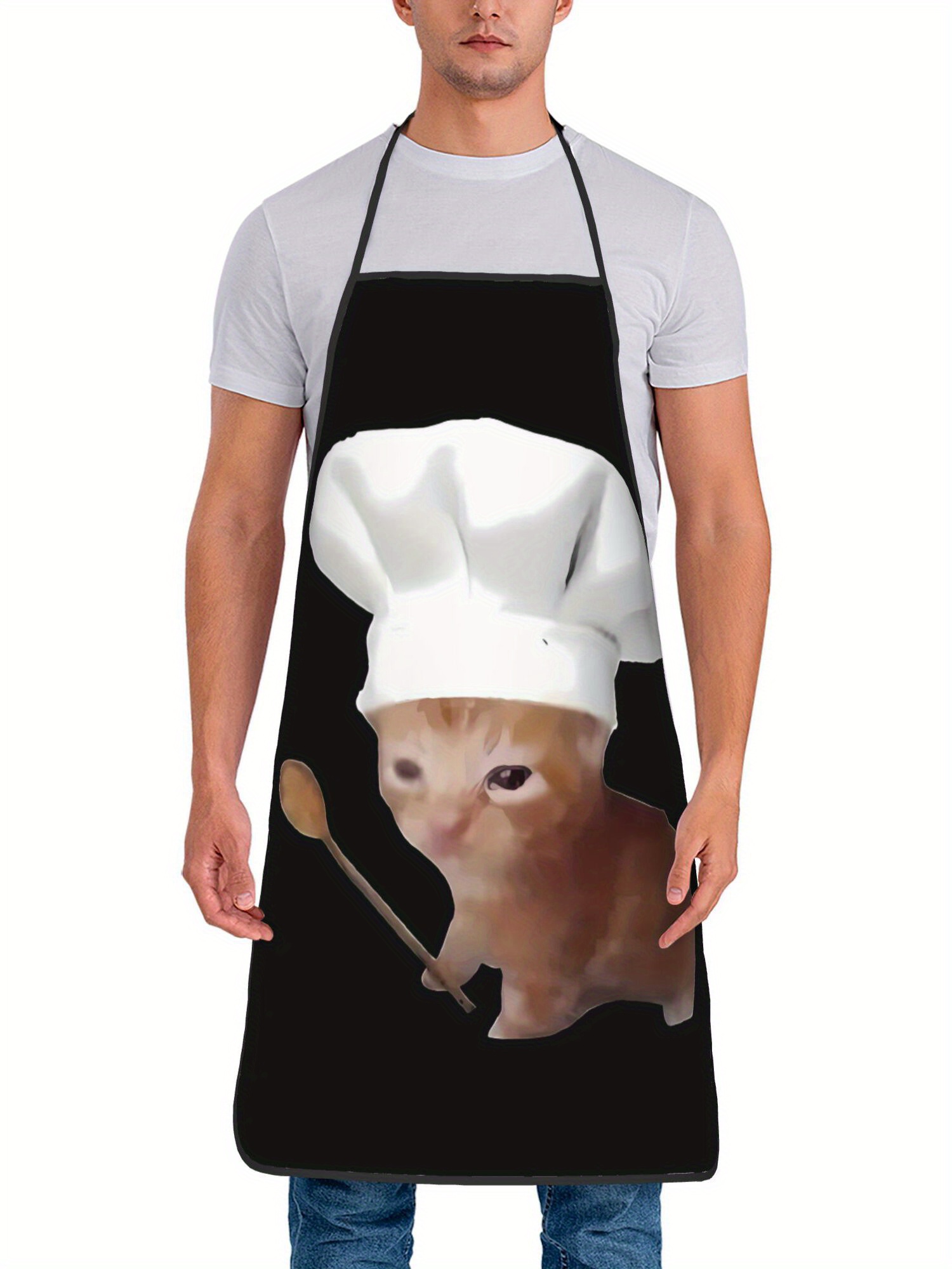 Funny Chef Crying Cat Apron Ki - Home Cooking Chef recensione e prezzo