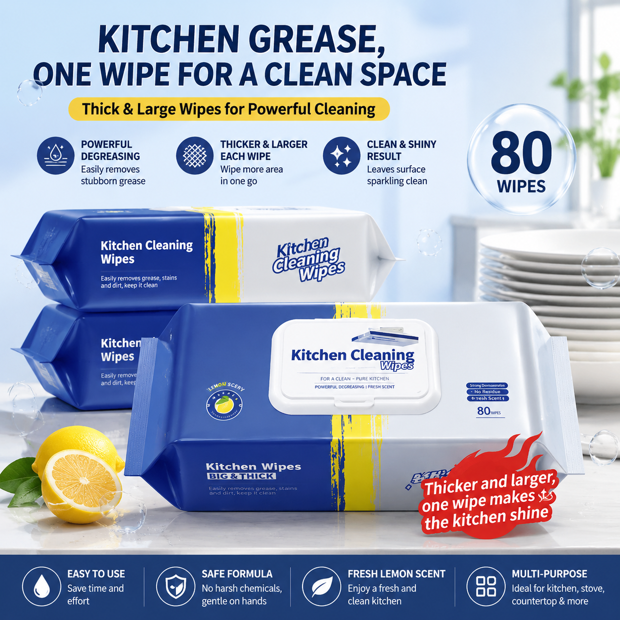 Kitchen grease wipes, super st - Home Cooking Oil recensione e prezzo