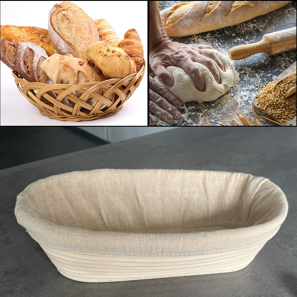 Oval Baking Tools Banneton Set - Paella Pan Steel recensione e prezzo