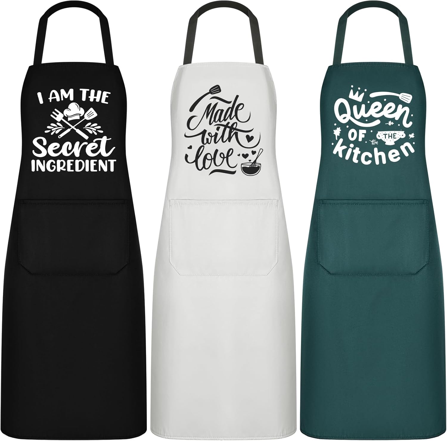 3 Pack Funny Cooking Aprons Wo - Home Cooking Chef recensione e prezzo