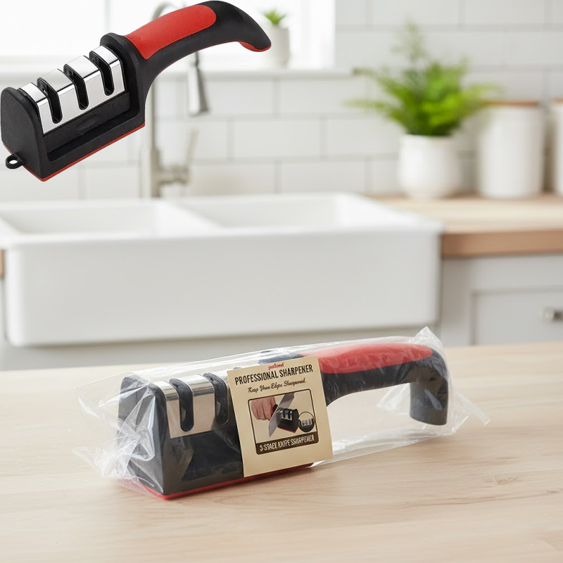 3-Stage Knife Sharpener Profes - Home Cooking Chef recensione e prezzo