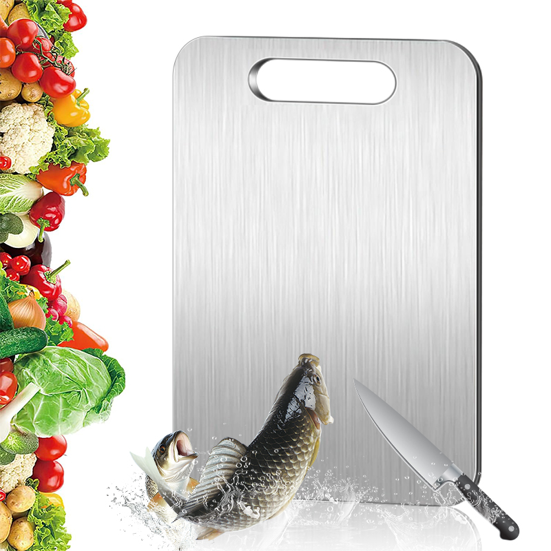 1pc Stainless Steel Cutting Bo - Home Cooking Usa recensione e prezzo