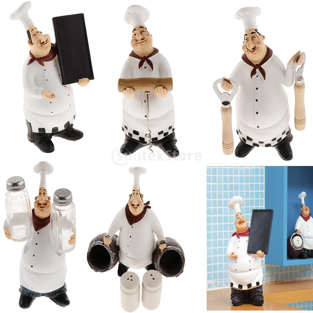 Country Retro Chef Statue Figu - Home Cooking Chef recensione e prezzo