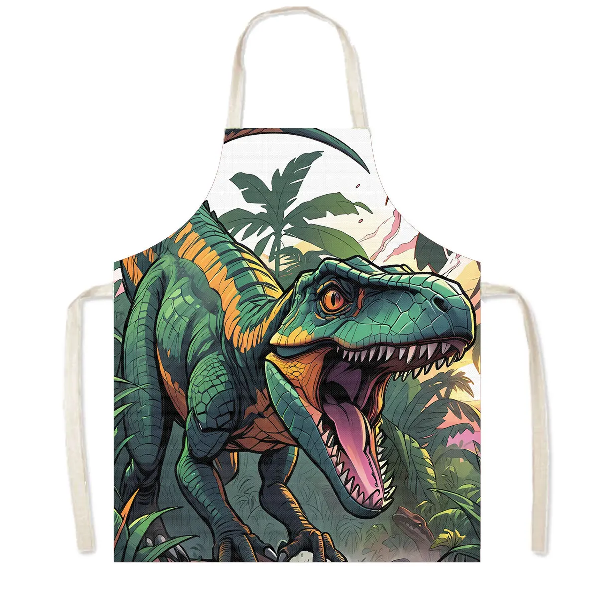 Cute Dinosaur Print Kitchen Ap - Home Cooking Chef recensione e prezzo