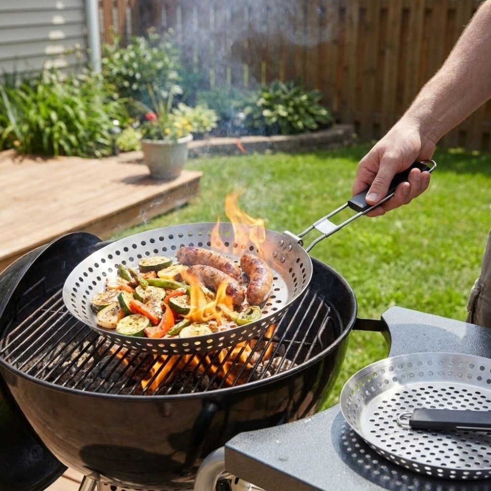 Stainless Steel Vegetable Gril - Paella Pan Steel recensione e prezzo