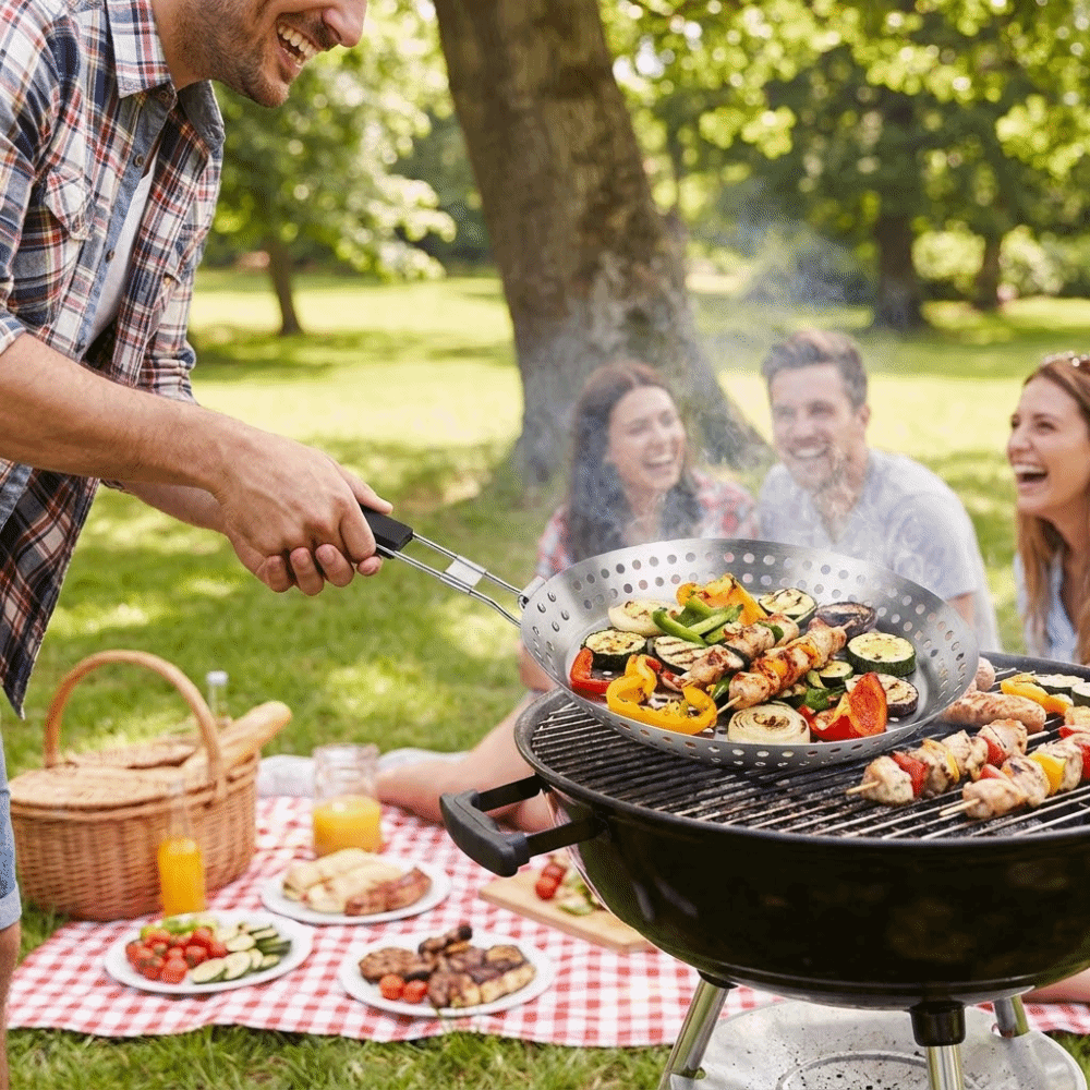 Stainless Steel Vegetable Gril - Paella Pan Steel recensione e prezzo