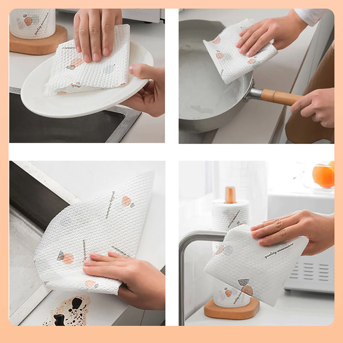 1pc Kitchen Cleaning Dish Clot - Home Cooking Oil recensione e prezzo