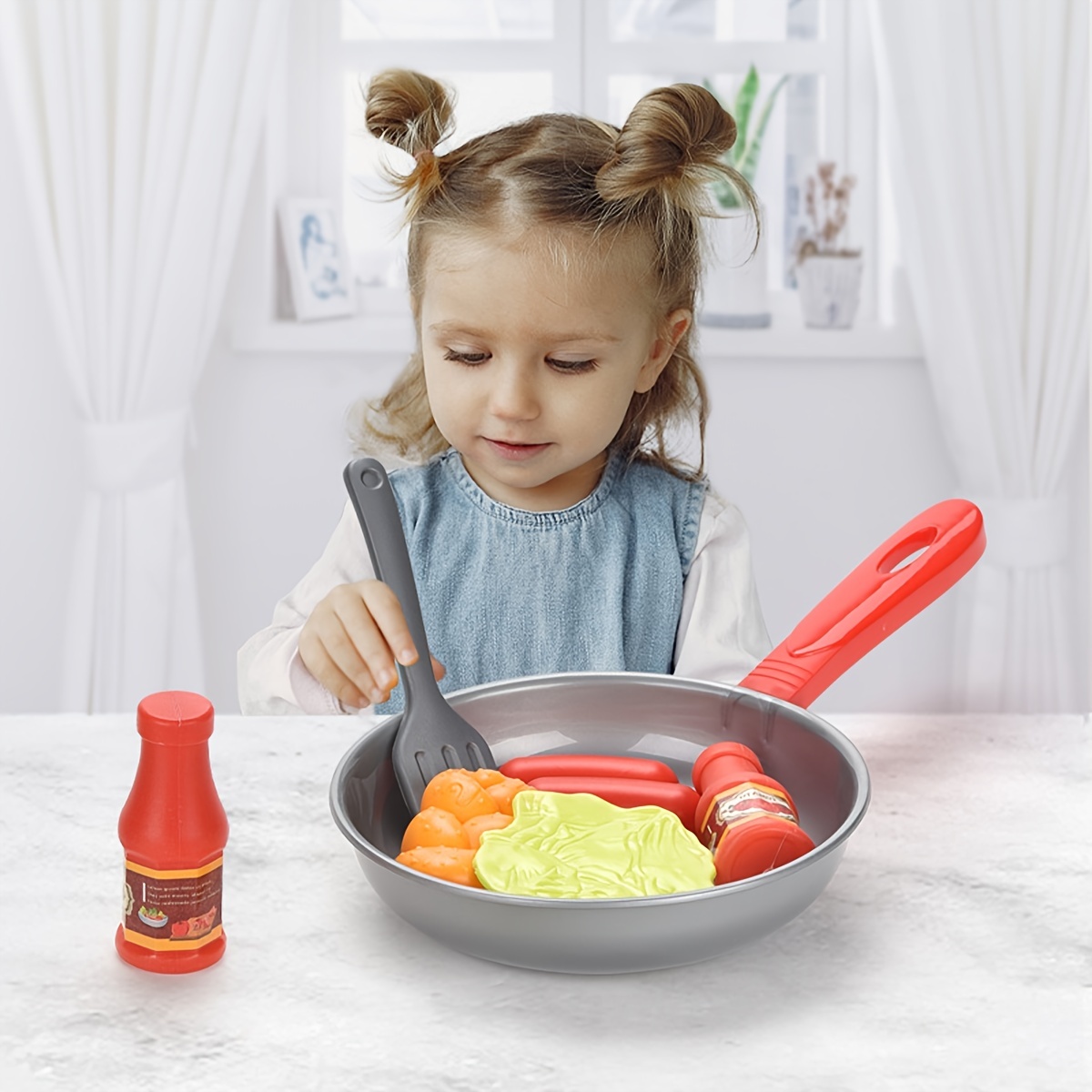8PCS Children Kitchen Food Toy - Home Cooking Game recensione e prezzo