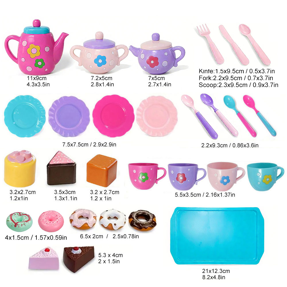 Tea set for girls, tea party s - Home Cooking Game recensione e prezzo